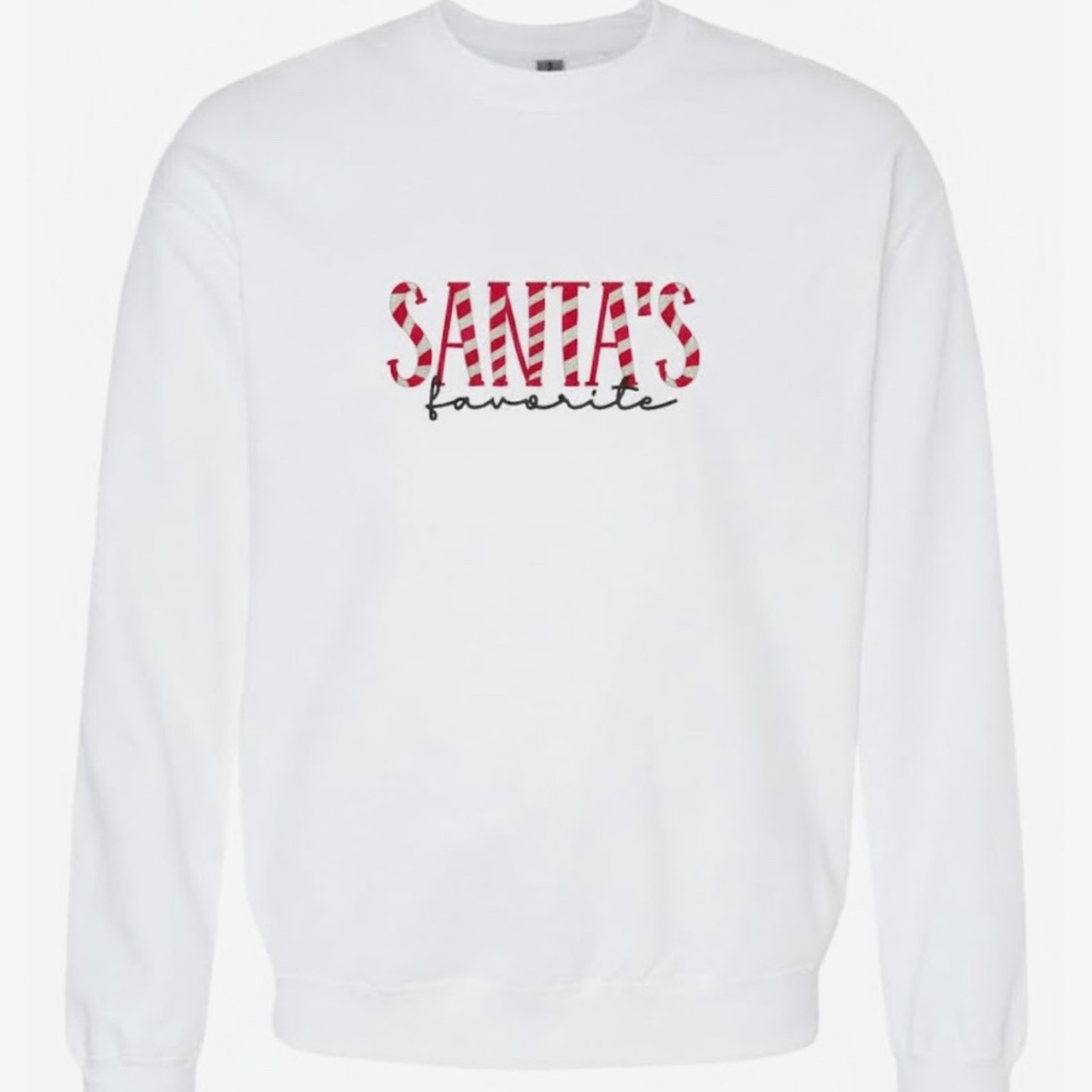 Santa’s favorite embroidered sweater